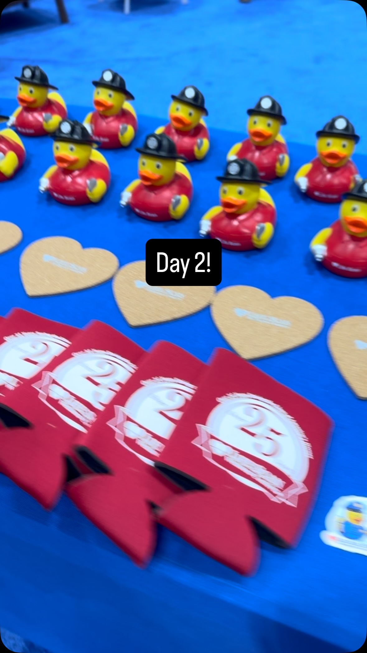 Come get your ducks at booth 1611 and learn how you can bring preventive health to your department! #fri2026