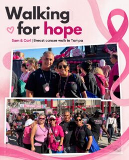💗 Walking for hope and standing together in the fight against breast cancer.
A special shoutout to Carl and Sam for representing Life Scan at Making Strides of Tampa Bay! 🎀 Thank you for showing your support and joining our community in raising awareness for a cause that touches so many lives.
Every step makes a difference. 💕
#MakingStridesTampaBay #BreastCancerAwareness #LifeScanWellnessCenters #WalkingForHope #StrongerTogether